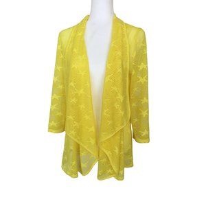 Slinky Brand Yellow with Stars  Open Front Top Medium
